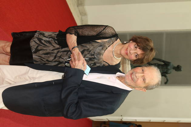 Salome Kammer und Edgar Reitz bei der 25. Verleihung des Friedenspreises des Deutschen Films Die Brücke im Cuvillies Theater. München, 23.06.2026 Copyright: xAgenturxMatthiasxWehnertx xM.xGränzdörferx