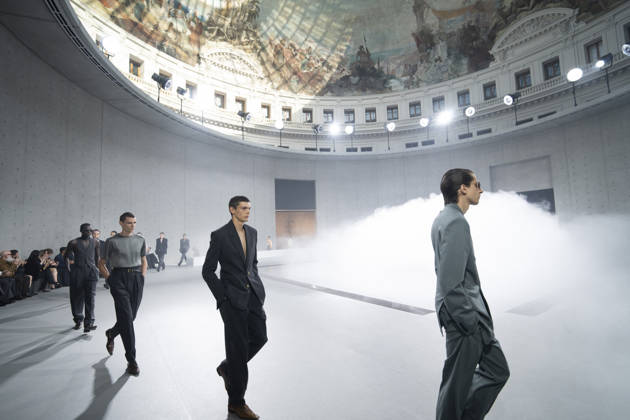 Saint Laurent Spring Summer 2027 Mens Fashion Show during Paris Fashion Week on June 23, 2026, in Paris, France,detected_source_language  Copyright: xAgencex xBestimagexAgencex xBestimagex
