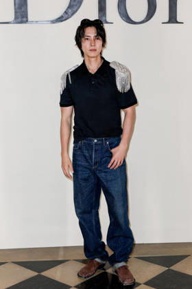 Tomohisa Yamashita at the Dior Mens Spring Summer 2027 Ready-to-Wear show during Paris Fashion Week on June 24, 2026. Olivier Borde, Bestimage. Celebrities at the Dior Mens Spring Summer 2027 Ready-to-Wear show during Paris Fashion Week on June 24, 2026, Paris, France,detected_source_language  Copyright: xOLIVIERxBORDEx xBESTIMAGExOLIVIERxBORDEx xBESTIMAGEx
