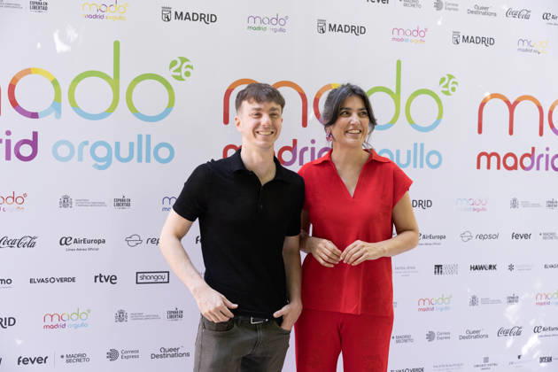 Presentation of the Official MADO 2026 Program Manuela Bergerot, spokesperson for Más Madrid in the Regional Assembly, and Más Madrid’s deputy spokesperson on the City Council, Eduardo Rubino, during the official presentation of the MADO 2026 program at the Thyssen-Bornemisza National Museum on June 24, 2026, in Madrid, Spain. The full lineup of stages, free concerts, guest artists, and cultural activities that will mark this year’s LGBTIQ Pride festivities has been officially unveiled. JUNE 24, 2026 Jesús Hellí Madrid, Madrid, Spain,detected_source_language Copyright: xJesusxHellinx 7619152