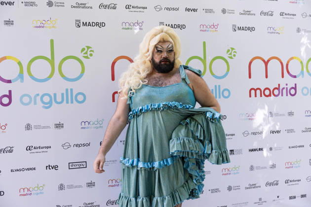Presentation of the Official MADO 2026 Program Drag queen Tiffany Lumberjack during the official presentation of the MADO 2026 program at the Thyssen-Bornemisza National Museum on June 24, 2026, in Madrid, Spain. The full lineup of stages, free concerts, guest artists, and cultural activities that will define this year’s LGBTIQ Pride festivities has been officially unveiled. JUNE 24, 2026 Jesús Hellí Madrid, Madrid, Spain,detected_source_language Copyright: xJesusxHellinx 7619203