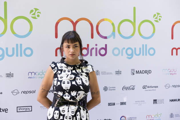 Presentation of the Official MADO 2026 Program Musician Alba Morena during the official presentation of the MADO 2026 program at the Thyssen-Bornemisza National Museum on June 24, 2026, in Madrid, Spain. The full lineup of stages, free concerts, guest artists, and cultural activities that will mark this year’s LGBTIQ Pride festivities has been officially unveiled. JUNE 24, 2026 Jesús Hellí Madrid, Spain,detected_source_language  Copyright: xJesusxHellinx 7619222