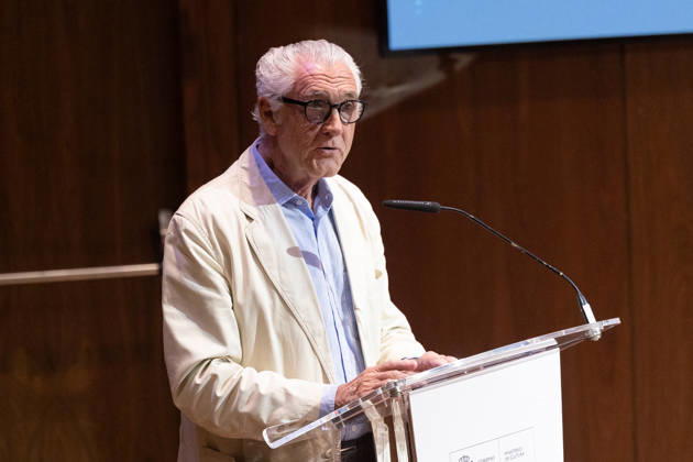 Presentation of the Official MADO 2026 Program Evelio Acevedo, director of the Thyssen-Bornemisza Museum, during the official presentation of the MADO 2026 program at the Thyssen-Bornemisza National Museum on June 24, 2026, in Madrid, Spain. The full lineup of stages, free concerts, guest artists, and cultural activities that will mark this year’s LGBTIQ Pride festivities has been officially unveiled. JUNE 24, 2026 Jesús Hellí Madrid, Madrid, Spain,detected_source_language Copyright: xJesusxHellinx 7619284