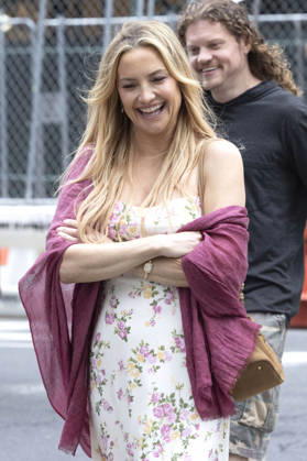 Kate Hudson bei den Dreharbeitem zum Kinofilm Hello & Paris in Downtown Manhattan. New York, 23.06.2026