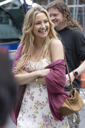 Kate Hudson bei den Dreharbeitem zum Kinofilm Hello & Paris in Downtown Manhattan. New York, 23.06.2026