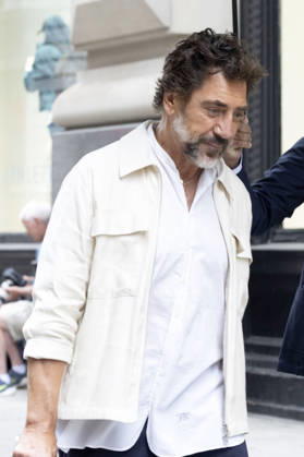 Javier Bardem bei den Dreharbeitem zum Kinofilm Hello & Paris in Downtown Manhattan. New York, 23.06.2026