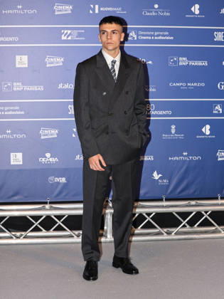 IPA86016499 - Rome, 2026 Nastri d Argento Awards. Red Carpet - Pictured: Francesco Geghi  Copyright: xMarcoxProvvisionatox xLandi provvisionatox 86016499