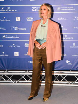 IPA86018465 - Rome, 2026 Nastri d Argento Awards. Red Carpet. Pictured: Anna Ferzetti  Copyright: xVincenzoxLandix xLandi Provvisionatox 86018465