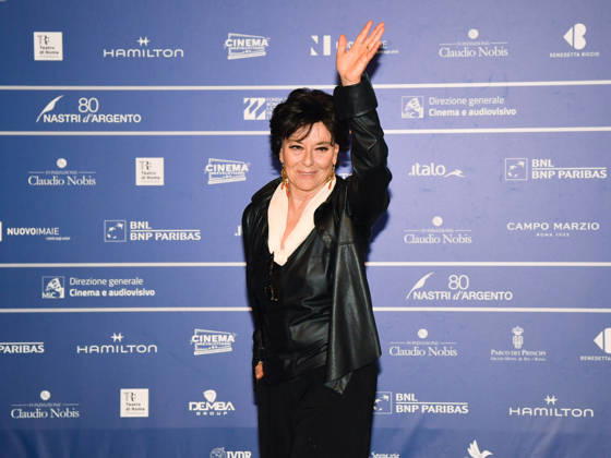 IPA86019483 - Rome, 2026 Nastri d Argento Awards. Red Carpet. Pictured: Monica Guerritore  Copyright: xVincenzoxLandix xLandi Provvisionatox 86019483