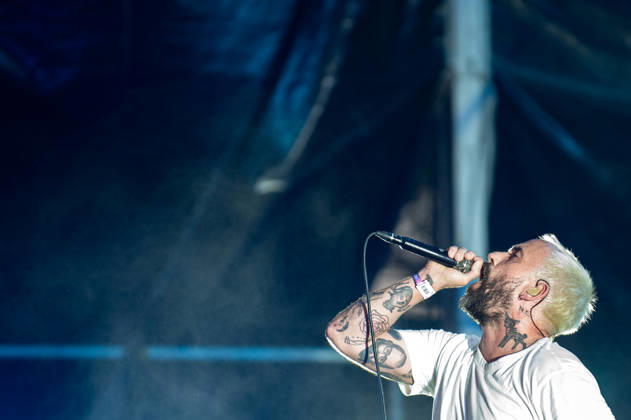 Band IDLES at 18th INmusic Festival Band IDLES performs during the 18th INmusic Festival at Lake Jarun in Zagreb, Croatia, on June 24, 2026.  LukaxAntunac PIXSELL