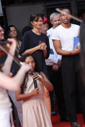 Zendaya attends the Spider-Man: Brand New Day photocall at UGC Cine Cité Bercy on June 24, 2026, in Paris, France 457612 2026 06 24  Copyright: xLionelxGuericolasx xStarfacex STAR_457612_103