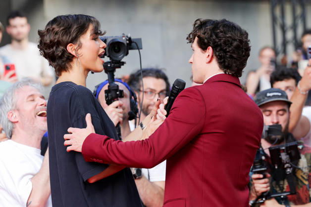 Tom Holland and Zendaya attend the Spider-Man: Brand New Day photocall at UGC Cine Cité Bercy on June 24, 2026, in Paris, France 457612 2026 06 24  Copyright: xLionelxGuericolasx xStarfacex STAR_457612_142