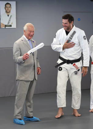 King Charles visits REORG King Charles visits REORG to hear about their work supporting military personnel, veterans and emergency service workers through Brazilian Jiu Jitsu training, in London, UK, on the 24th June 2026. Picture by Chris Jackson WPA-Pool London REORG London United Kingdom  WHA-0830