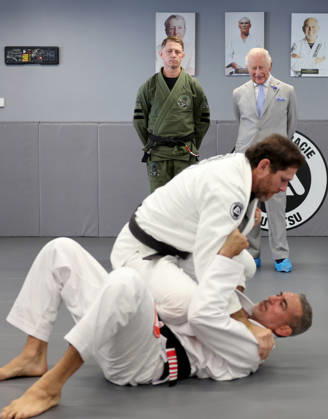 King Charles visits REORG King Charles visits REORG to hear about their work supporting military personnel, veterans and emergency service workers through Brazilian Jiu Jitsu training, in London, UK, on the 24th June 2026. Picture by Chris Jackson WPA-Pool London REORG London United Kingdom  WHA-0830