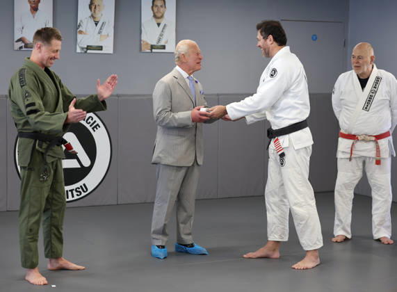 King Charles visits REORG King Charles visits REORG to hear about their work supporting military personnel, veterans and emergency service workers through Brazilian Jiu Jitsu training, in London, UK, on the 24th June 2026. Picture by Chris Jackson WPA-Pool London REORG London United Kingdom  WHA-0830