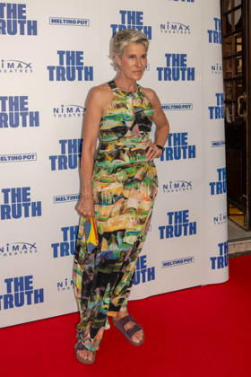 Actress Tamsin Greig poses on the red carpet of the West End Comedy, The Truth. Apollo Theatre, London. 24 June 2026 The Truth stars Tony Award-nominated Stephen Mangan (BBC 1 The Split; BBC 2 Episodes ) returning to the London stage, alongside comedy icon Ardal O™Hanlon (Channel 4, Father Ted; Netflix, How To Get To Heaven From Belfast), Sarah Hadland (BBC 1, Miranda; Strictly Come Dancing; ITV, The Job Lot) and double Olivier Award-winner Janie Dee four of the UK and Ireland™s most beloved stage and screen performers bringing their formidable comic talents to this sophisticated and fast-paced comedy., Credit:JAMES COOK Avalon  Copyright: xJAMESxCOOKx xAvalonx 1112277569