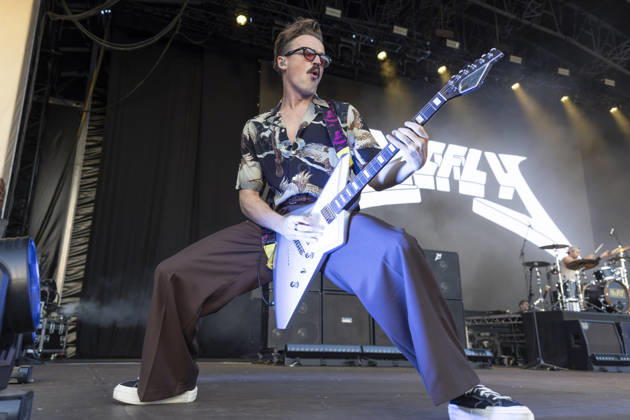 McFly perform at Halifax Piece Hall Tom Fletcher of McFly performs at Piece Hall, Halifax, 24th June 2026, Credit:Mike Gray MIKE GRAY - B4227 Avalon  Copyright: xMikexGrayx xMIKExGRAYx-xB4227x xAvalonx 1112281147