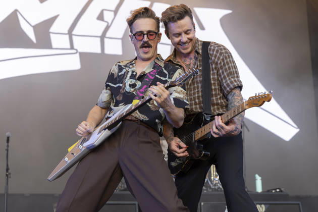 McFly perform at Halifax Piece Hall Tom Fletcher and Danny Jones of McFly performs at Piece Hall, Halifax, 24th June 2026, Credit:Mike Gray MIKE GRAY - B4227 Avalon  Copyright: xMikexGrayx xMIKExGRAYx-xB4227x xAvalonx 1112281165