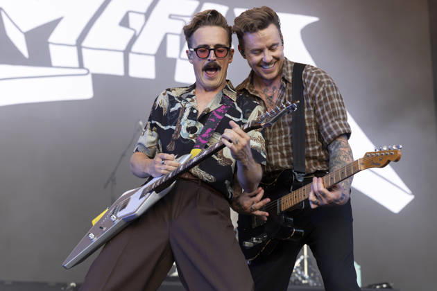 McFly perform at Halifax Piece Hall Tom Fletcher and Danny Jones of McFly performs at Piece Hall, Halifax, 24th June 2026, Credit:Mike Gray MIKE GRAY - B4227 Avalon  Copyright: xMikexGrayx xMIKExGRAYx-xB4227x xAvalonx 1112281173