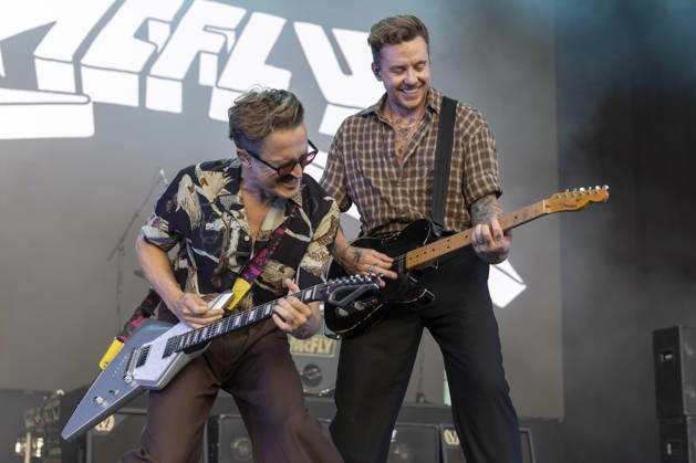 McFly perform at Halifax Piece Hall Tom Fletcher and Danny Jones of McFly performs at Piece Hall, Halifax, 24th June 2026, Credit:Mike Gray MIKE GRAY - B4227 Avalon  Copyright: xMikexGrayx xMIKExGRAYx-xB4227x xAvalonx 1112281178