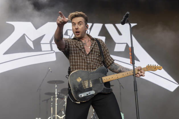 McFly perform at Halifax Piece Hall Danny Jones of McFly performs at Piece Hall, Halifax, 24th June 2026, Credit:Mike Gray MIKE GRAY - B4227 Avalon  Copyright: xMikexGrayx xMIKExGRAYx-xB4227x xAvalonx 1112281193