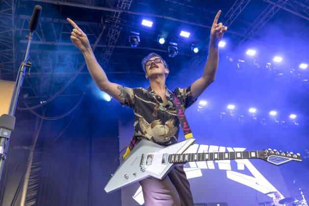 McFly perform at Halifax Piece Hall Tom Fletcher of McFly performs at Piece Hall, Halifax, 24th June 2026, Credit:Mike Gray MIKE GRAY - B4227 Avalon  Copyright: xMikexGrayx xMIKExGRAYx-xB4227x xAvalonx 1112281209