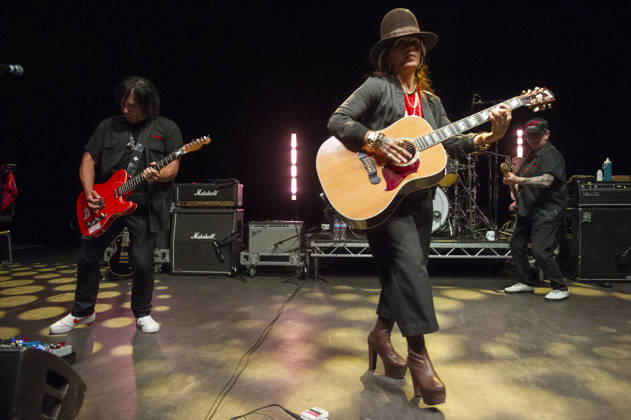 4 Non Blondes at Shepherds Bush Empire 24 June 2026 4 Non Blondes perform at O2 Shepherds Bush Empire in London on 24th June 2026. Linda Perry Lead vocals, guitar Dawn Richardson Drums Christa Hillhouse Bass guitar Roger Rocha Lead guitar, vocals, Credit:Zoran Veselinovic B4859 Avalon UK, London, O2 Shepherds Bush Empire  Copyright: xZoranxVeselinovicx xB4859x xAvalonx 1112334518