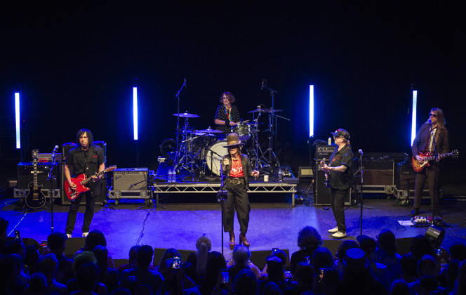 4 Non Blondes at Shepherds Bush Empire 24 June 2026 4 Non Blondes perform at O2 Shepherds Bush Empire in London on 24th June 2026. Linda Perry Lead vocals, guitar Dawn Richardson Drums Christa Hillhouse Bass guitar Roger Rocha Lead guitar, vocals, Credit:Zoran Veselinovic B4859 Avalon UK, London, O2 Shepherds Bush Empire  Copyright: xZoranxVeselinovicx xB4859x xAvalonx 1112334564