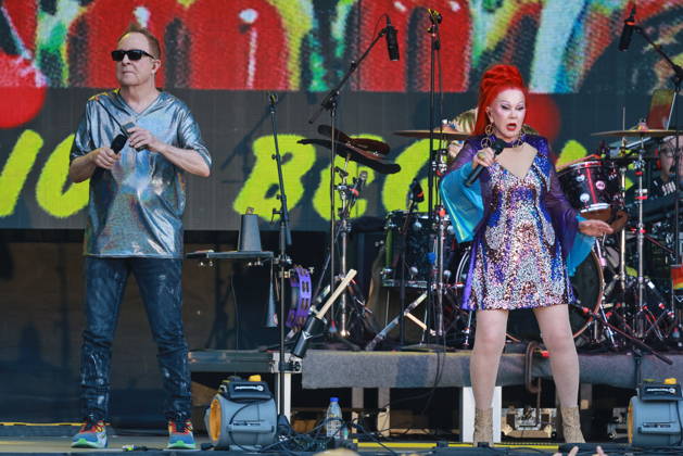 24.06.2026, THE B-52ÕS, im Konzert live in der Zitadelle Spandau, Berlin, Abschiedstour, Musik, Gesang Kate Pierson, Gesang Fred Schneider, Gesang Cindy Wilson, Berlin