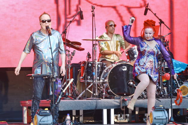 24.06.2026, THE B-52ÕS, im Konzert live in der Zitadelle Spandau, Berlin, Abschiedstour, Musik, Gesang Kate Pierson, Gesang Fred Schneider, Gesang Cindy Wilson, Berlin