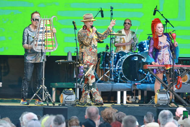 24.06.2026, THE B-52ÕS, im Konzert live in der Zitadelle Spandau, Berlin, Abschiedstour, Musik, Gesang Kate Pierson, Gesang Fred Schneider, Gesang Cindy Wilson, Berlin
