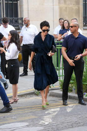 Farida Khelfa at the Dior Homme Spring Summer 2027 Ready-to-Wear fashion show during Paris Fashion Week on June 24, 2026. Anne Sophie Guebey, Bestimage. Celebrities at the Dior Homme Spring Summer 2027 Ready-to-Wear fashion show during Paris Fashion Week on June 24, 2026, Paris, France  Copyright: xAnne-SophiexGuebeyx xBestimagexAnne-SophiexGuebeyx xBestimagex