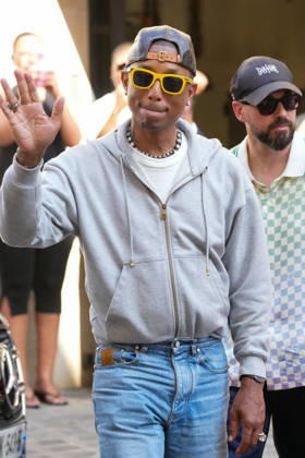 Pharrell Williams at the Dior Homme Spring Summer 2027 Ready-to-Wear fashion show during Paris Fashion Week on June 24, 2026. Anne Sophie Guebey, Bestimage. Celebrities at the Dior Homme Spring Summer 2027 Ready-to-Wear fashion show during Paris Fashion Week on June 24, 2026, Paris, France  Copyright: xAnne-SophiexGuebeyx xBestimagexAnne-SophiexGuebeyx xBestimagex