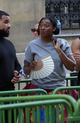 Little Simz at the Dior Homme Spring Summer 2027 Ready-to-Wear fashion show during Paris Fashion Week on June 24, 2026. Anne Sophie Guebey, Bestimage. Celebrities at the Dior Homme Spring Summer 2027 Ready-to-Wear fashion show during Paris Fashion Week on June 24, 2026, Paris, France  Copyright: xAnne-SophiexGuebeyx xBestimagexAnne-SophiexGuebeyx xBestimagex