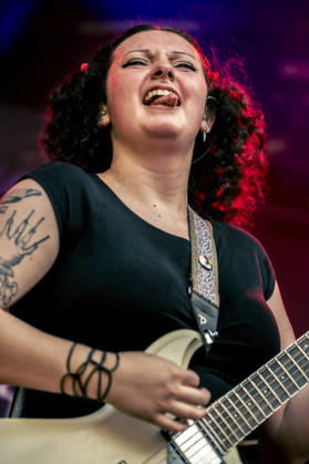 Faetooth live at Copenhell 2026 Copenhagen, Denmark. 24th, June 2026. The American doom trio Faetooth performs a live concert during the Danish heavy metal festival Copenhell 2026 in Copenhagen. Here vocalist and guitarist Ari May is seen live on stage. Denmark, Copenhagen  Copyright: xGonzalesxPhoto MathiasxBakxLarsenx