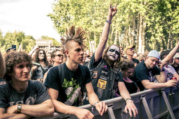 Faetooth live at Copenhell 2026 Copenhagen, Denmark. 24th, June 2026. Concert goers seen at a live concert with the American doom trio Faetooth during the Danish heavy metal festival Copenhell 2026 in Copenhagen. Denmark, Copenhagen  Copyright: xGonzalesxPhoto MathiasxBakxLarsenx
