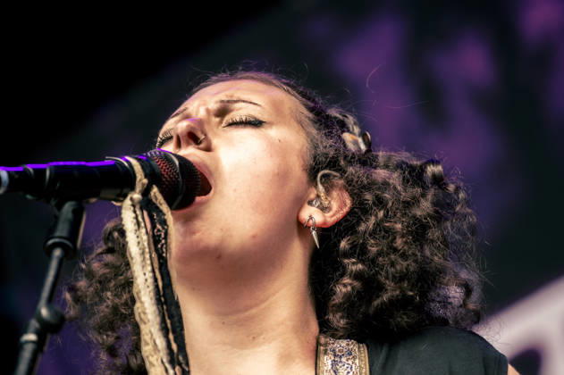 Faetooth live at Copenhell 2026 Copenhagen, Denmark. 24th, June 2026. The American doom trio Faetooth performs a live concert during the Danish heavy metal festival Copenhell 2026 in Copenhagen. Here vocalist and guitarist Ari May is seen live on stage. Denmark, Copenhagen  Copyright: xGonzalesxPhoto MathiasxBakxLarsenx