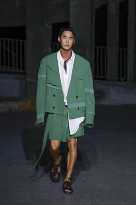 Songzio Men s Ready-to-Wear Spring Summer 2027 Collection Fashion Show at Paris Fashion Week on June 24, 2026 Songzio Men s Ready-to-Wear Spring Summer 2027 Collection Fashion Show at Paris Fashion Week on June 24, 2026, Paris, France  Copyright: xAgencex xBestimagexAgencex xBestimagex