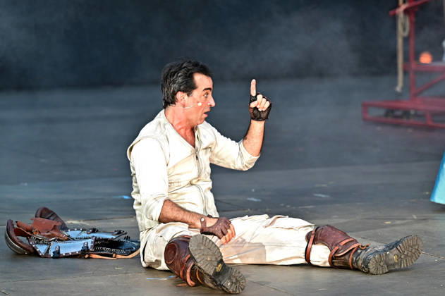 Bad Hersfelder Festspiele - Parzival . Schauspieler Bijan Zamani während der Fotoprobe zur Inszenierung Parzival im Rahmen der Bad Hersfelder Festspiele am 24.06.2026 in der Stiftsruine Bad Hersfeld. 20260624MWI129736