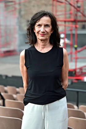Bad Hersfelder Festspiele - Parzival . Intendantin Elke Hesse anläßlich der Fotoprobe zur Inszenierung Parzival im Rahmen der Bad Hersfelder Festspiele am 24.06.2026 in der Stiftsruine Bad Hersfeld. 20260624MWI129661