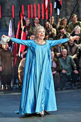 Bad Hersfelder Festspiele - Parzival . Schauspielerin Varia Linnea Sjöström während der Fotoprobe zur Inszenierung Parzival im Rahmen der Bad Hersfelder Festspiele am 24.06.2026 in der Stiftsruine Bad Hersfeld. 20260624MWI129726