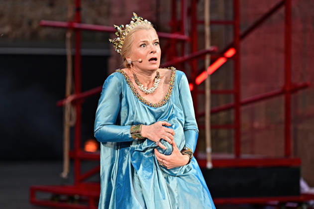 Bad Hersfelder Festspiele - Parzival . Schauspielerin Varia Linnea Sjöström während der Fotoprobe zur Inszenierung Parzival im Rahmen der Bad Hersfelder Festspiele am 24.06.2026 in der Stiftsruine Bad Hersfeld. 20260624MWI129761