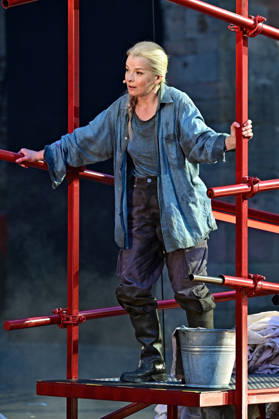 Bad Hersfelder Festspiele - Parzival . Schauspielerin Varia Linnea Sjöström während der Fotoprobe zur Inszenierung Parzival im Rahmen der Bad Hersfelder Festspiele am 24.06.2026 in der Stiftsruine Bad Hersfeld. 20260624MWI129796