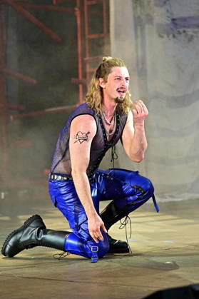 Bad Hersfelder Festspiele - Parzival . Schauspieler Enrico Riethmüller während der Fotoprobe zur Inszenierung Parzival im Rahmen der Bad Hersfelder Festspiele am 24.06.2026 in der Stiftsruine Bad Hersfeld. 20260624MWI129871