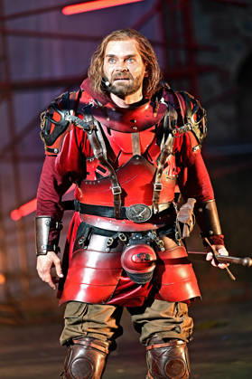 Bad Hersfelder Festspiele - Parzival . Schauspieler Igor Karbus während der Fotoprobe zur Inszenierung Parzival im Rahmen der Bad Hersfelder Festspiele am 24.06.2026 in der Stiftsruine Bad Hersfeld. 20260624MWI129936