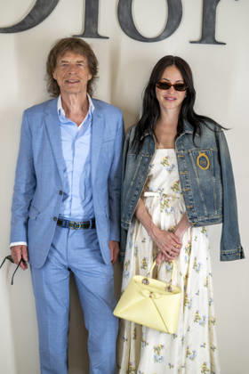 Mick Jagger and his partner Melanie Hamrik at the Dior fashion show Mick Jagger and Melanie Hamrik attend the Dior show during Paris Fashion Week 457633 2026 06 24 Jagger, Mick Rolling Stones  Copyright: xStephanexKossmannx xStarfacex STAR_457633_006