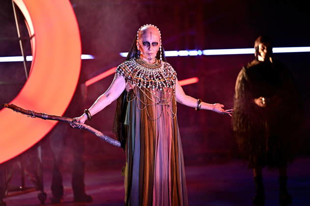Bad Hersfelder Festspiele - Parzival . Schauspielerin Melita Jurisic während der Fotoprobe zur Inszenierung Parzival im Rahmen der Bad Hersfelder Festspiele am 24.06.2026 in der Stiftsruine Bad Hersfeld. 20260624MWI130230