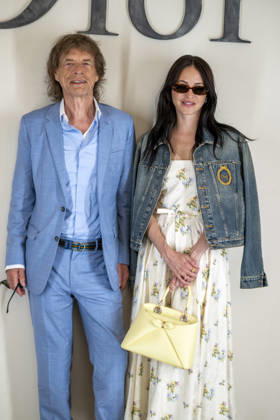 Mick Jagger and his partner Melanie Hamrik at the Dior fashion show Mick Jagger and Melanie Hamrik attend the Dior show during Paris Fashion Week 457633 2026 06 24 Jagger, Mick Rolling Stones  Copyright: xStephanexKossmannx xStarfacex STAR_457633_005