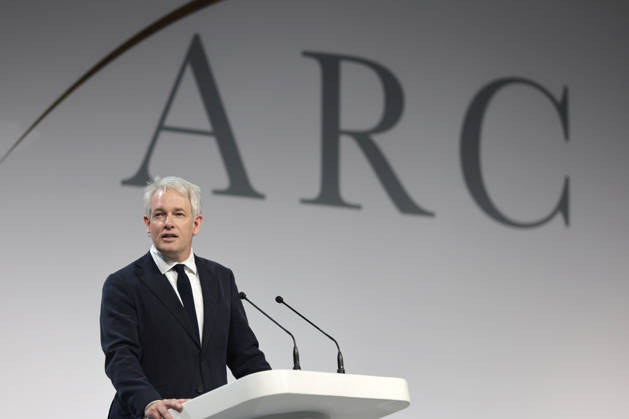 Danny Kruger speaks at the Alliance for Responsible Citizenship Conference 2026. Image Licensed to Parsons Media. 25 06 2026. London, United Kingdom. The Alliance for Responsible Citizenship Conference 2026.  Copyright: xAndrewxParsonsx xParsonsxMediax PAR-9218-0020