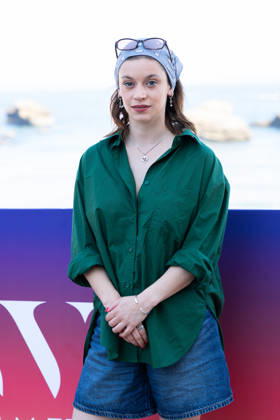 Biarritz Film Festival New Waves Photocall on June 25: Actress Mara Taquin attends the photocall for her latest film, *Sanguine*, during the New Waves Biarritz Film Festival 457638 2026 06 25 France  Copyright: xIvankaxVoisinx xStarfacex STAR_457638_022